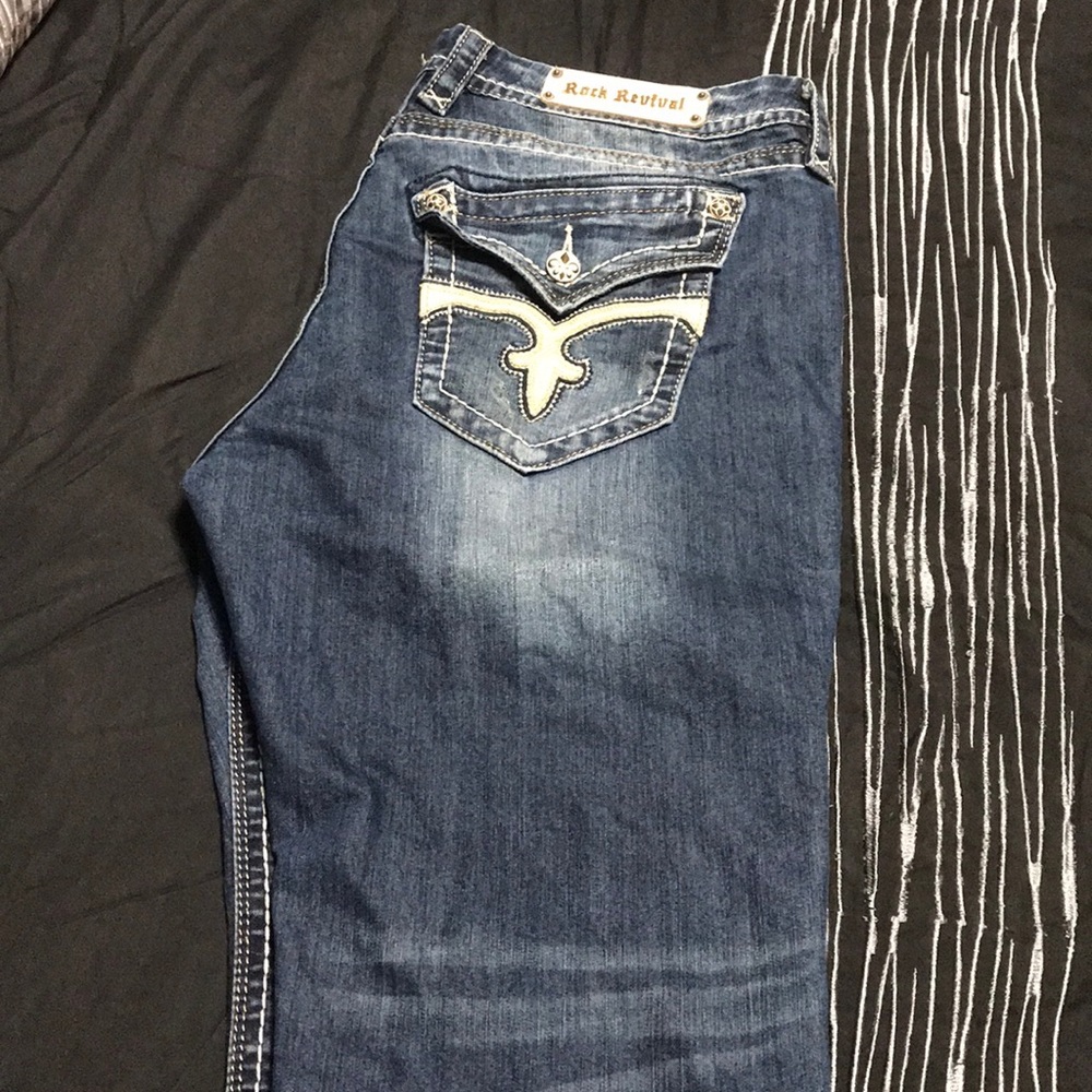 Rock revival jeans